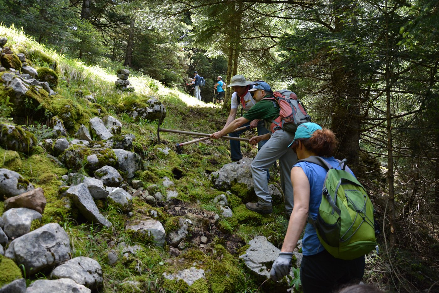 2-Day Volunteering program / path maintenance crossing Theodoriana