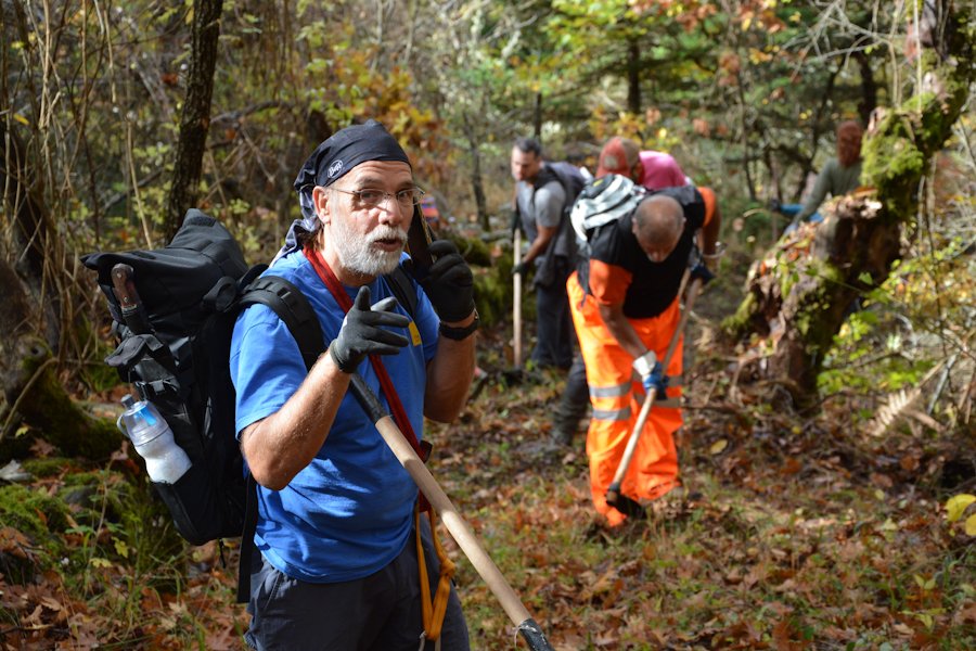 Evrytania, Domnista / 2 day volunteering program / path maintenance