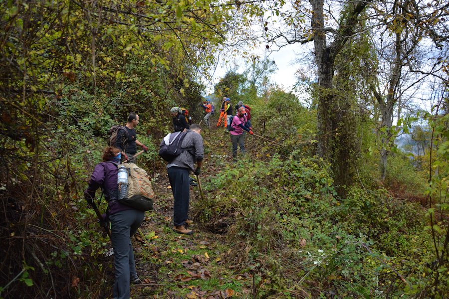 Evrytania, Domnista / 2 day volunteering program / path maintenance