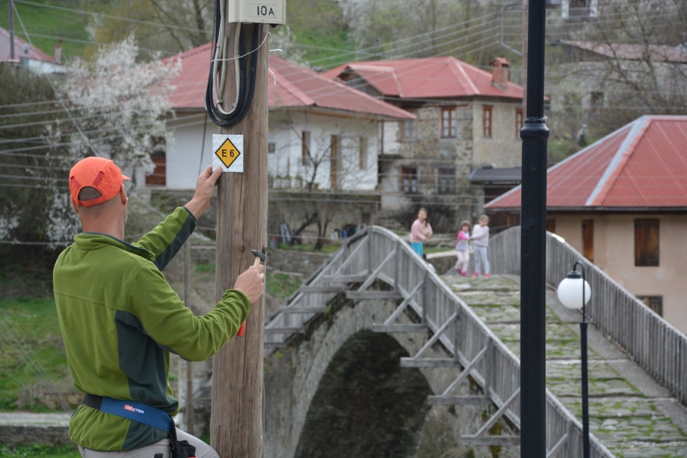 Marking Vovousa - Distrato - Samarina 30km / Pindus trail