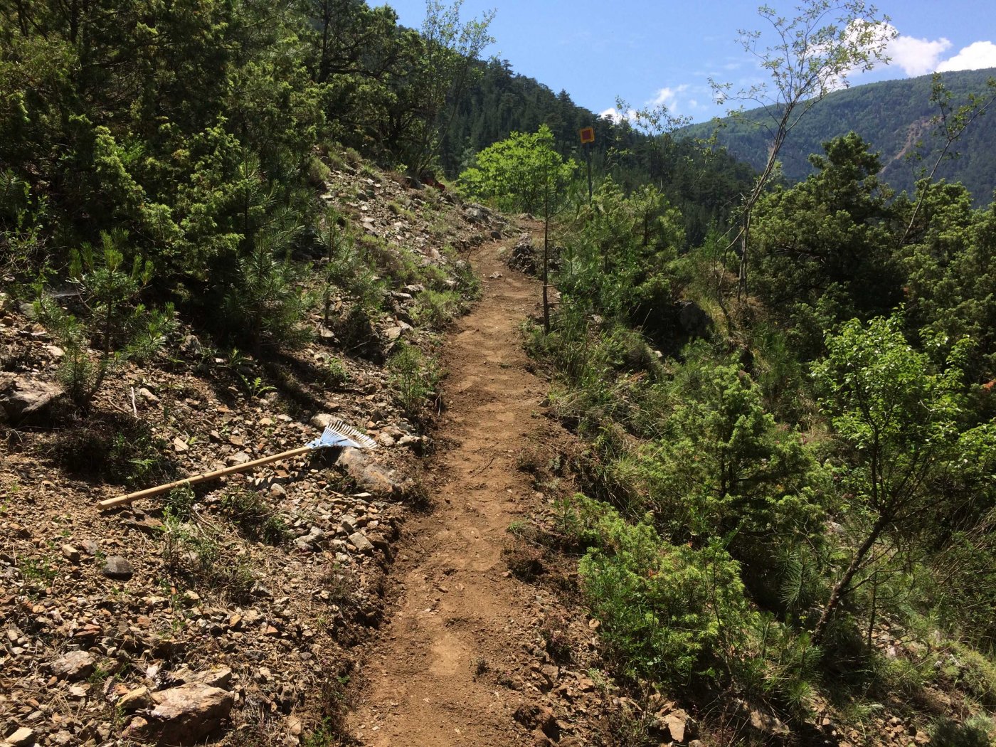 Marking Vovousa - Distrato - Samarina 30km / Pindus trail