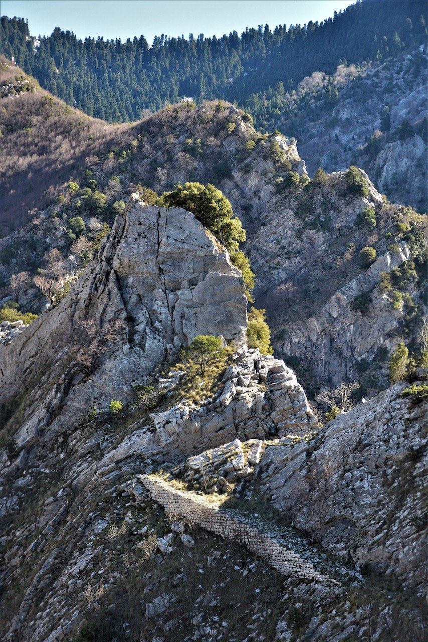 Εντοπισμός διαδρομής στην κοιλάδα του Αχελώου / Σκάλα Κορλίγκα - Σκαρπάρι - κρεμαστή Γέφυρα Αχελώου