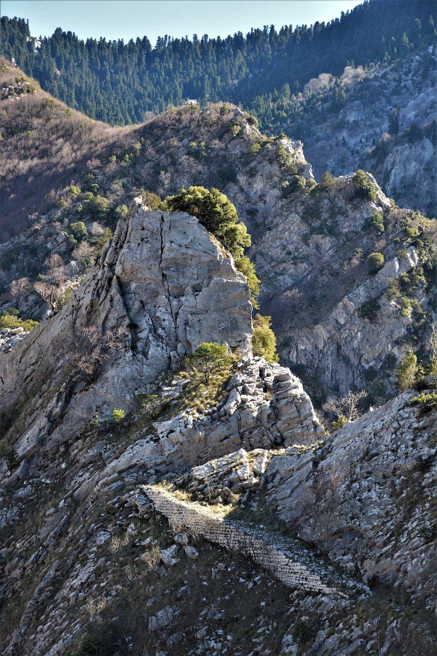 Εντοπισμός διαδρομής στην κοιλάδα του Αχελώου / Σκάλα Κορλίγκα - Σκαρπάρι - κρεμαστή Γέφυρα Αχελώου 