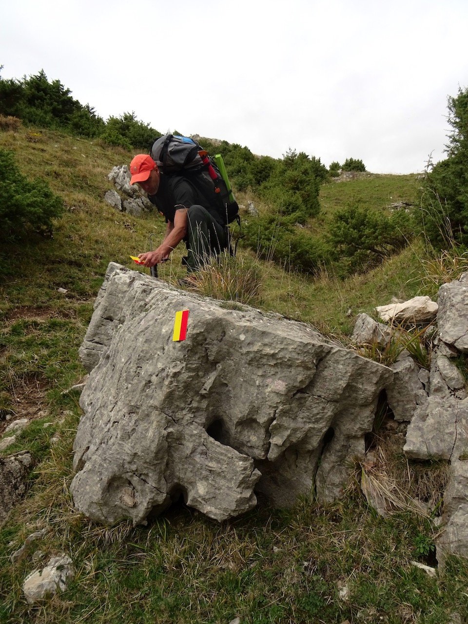 Paths stitching at Peristeri mt / Matsouki - Vyliza`s monastery - Kalarrytes - Valtoneri 