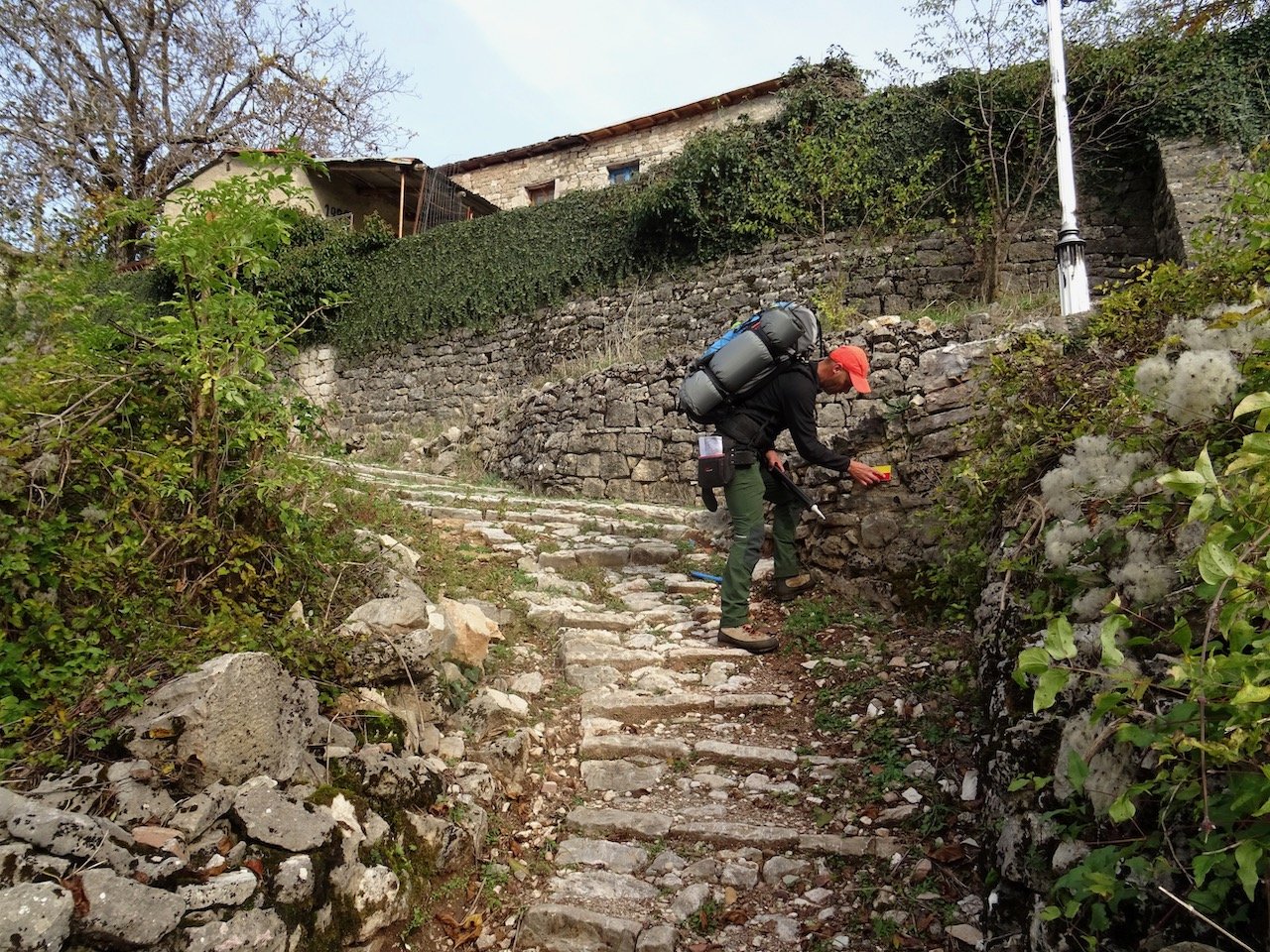 Paths stitching at Peristeri mt / Matsouki - Vyliza`s monastery - Kalarrytes - Valtoneri 