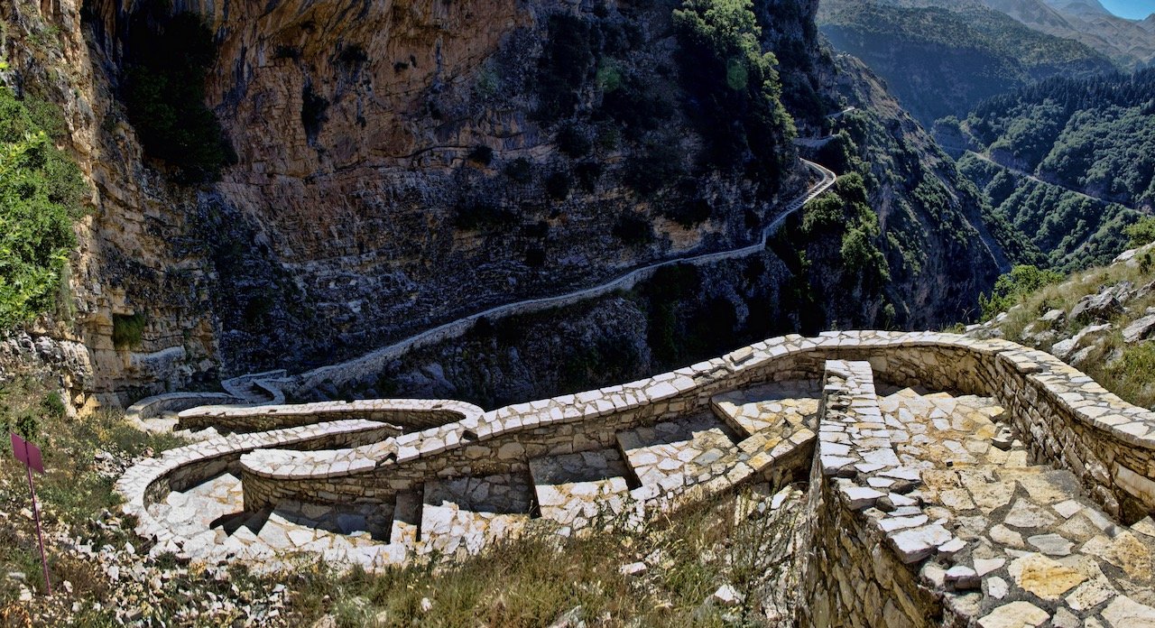 Paths stitching at Peristeri mt / Matsouki - Vyliza`s monastery - Kalarrytes - Valtoneri 