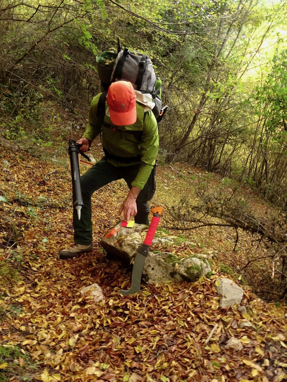 Paths stitching at Peristeri mt / Matsouki - Vyliza`s monastery - Kalarrytes - Valtoneri 