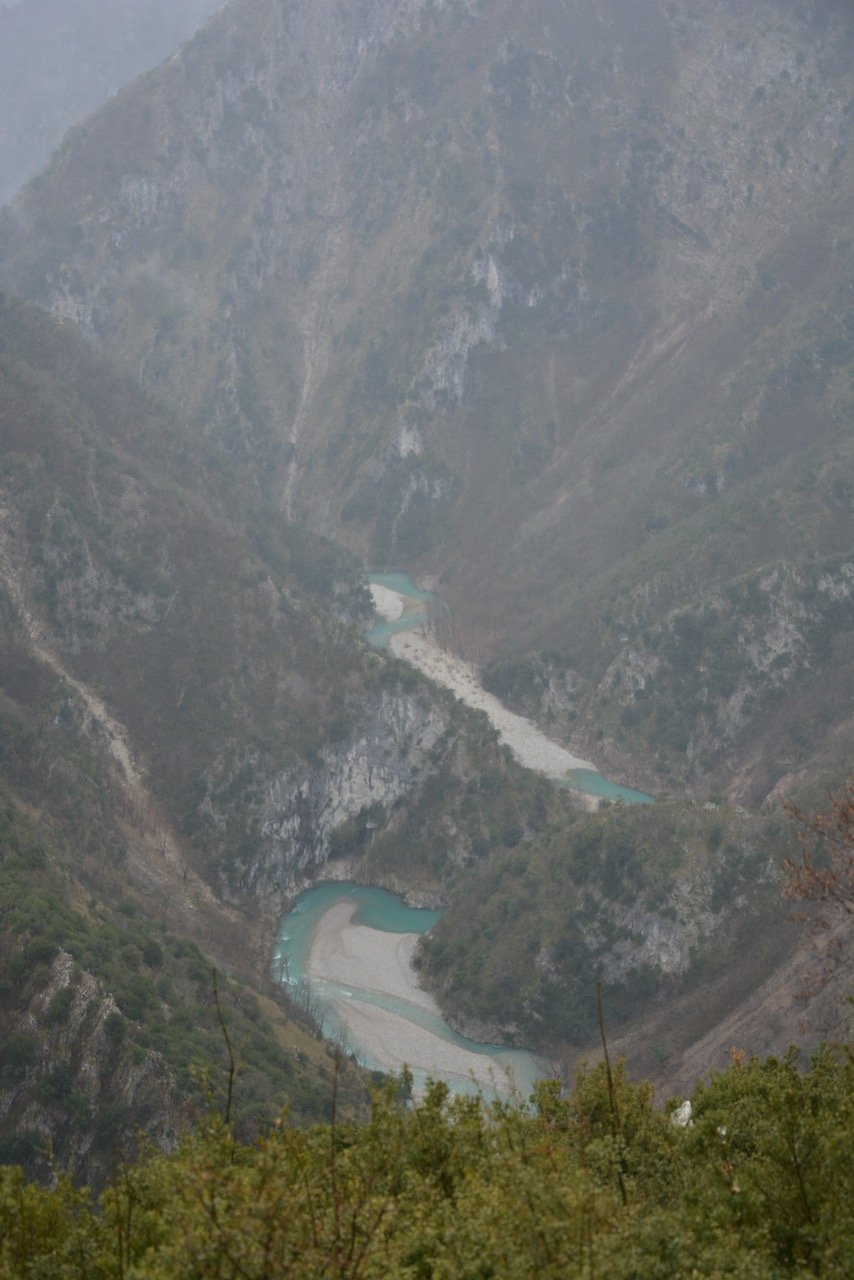 North Agrafa, Argithea / Locating the old path / Kali Komi to Korakonisi stone bridge 