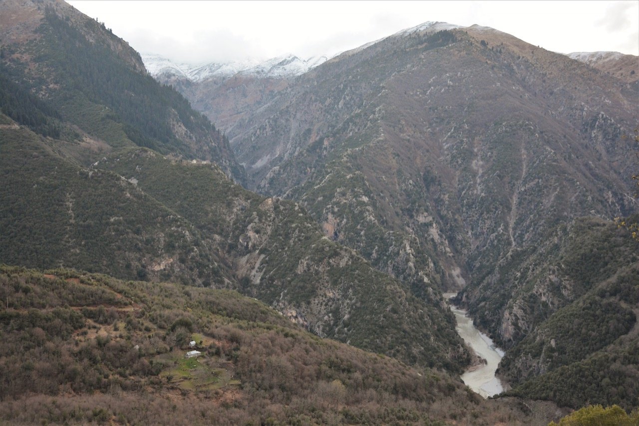 North Agrafa, Argithea / Locating the old path / Kali Komi to Korakonisi stone bridge 