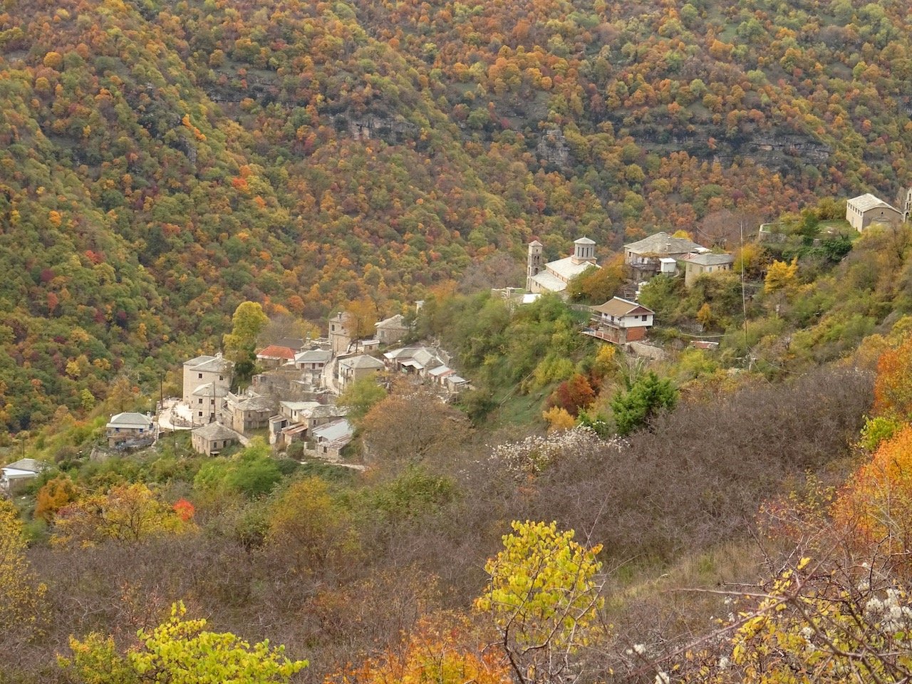 Paths stitching at Peristeri mt / Matsouki - Vyliza`s monastery - Kalarrytes - Valtoneri 