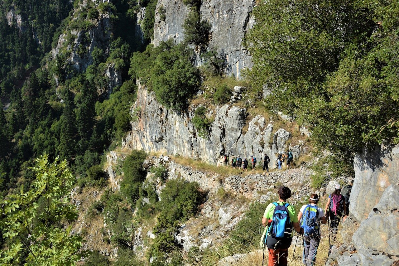 Evrytania / Domnista - Skopia - Roska - Kontiva 28km 