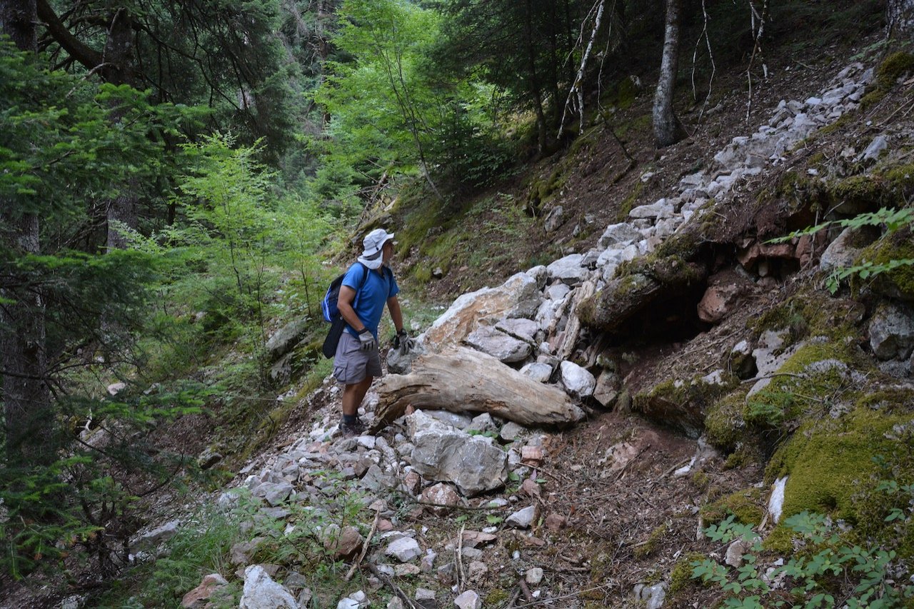 Evrytania / Domnista - Skopia - Roska - Kontiva 28km 