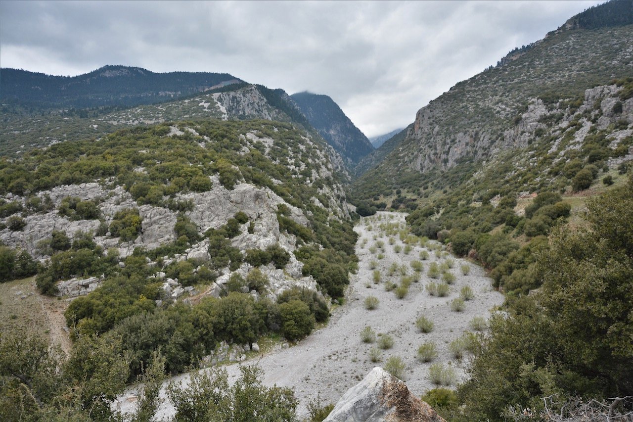 Σύνθεση & καταγραφή μονοπατιών της ενιαίας διαδρομής διάσχισης Άμφισσα - Βίνιανη - Ρεκά - κτφ Γκιώνας - Συκιά 