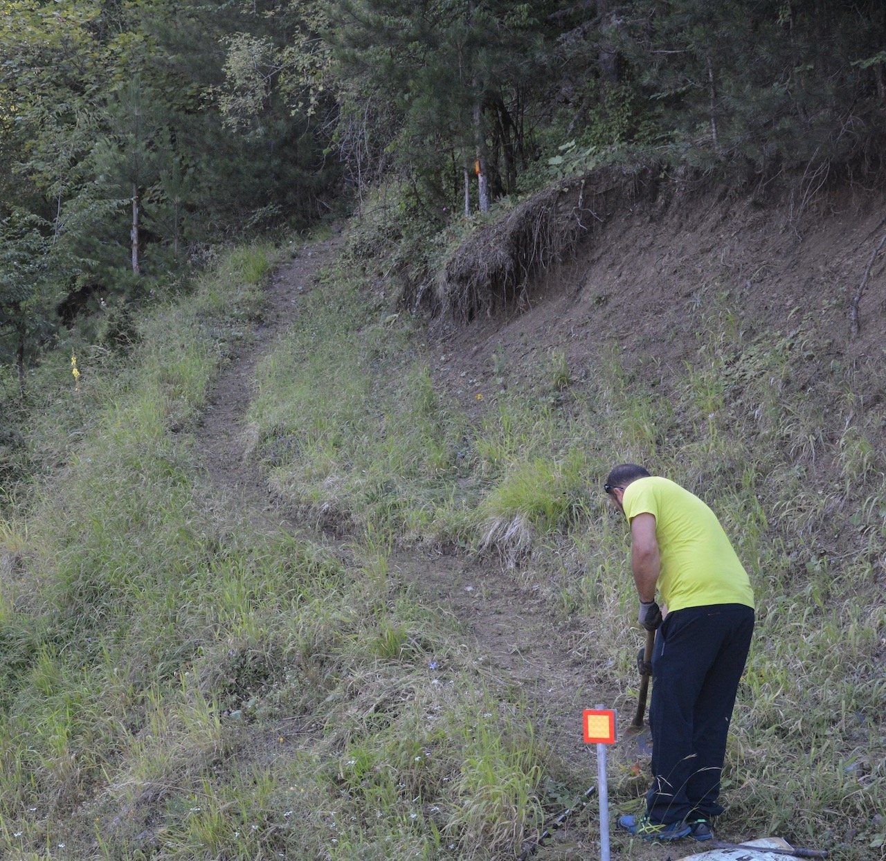 Marking Vovousa - Distrato - Samarina 30km / Pindus trail