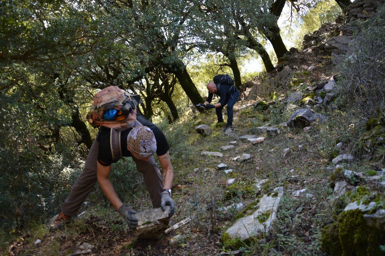 Western Agrafa, / Agrafiotis river (Karvasaras) - Epiniana - Asprorema 14km / Central Pindos