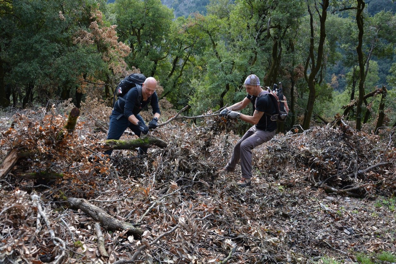 Συντήρηση & προσήμανση τμήματος μονοπατιού / Επινιανά - Δυτικά Άγραφα