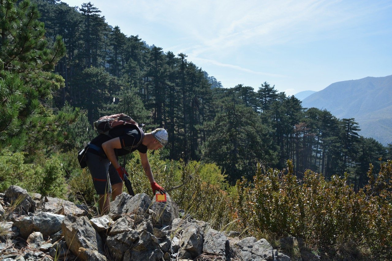 Marking Vovousa - Distrato - Samarina 30km / Pindus trail