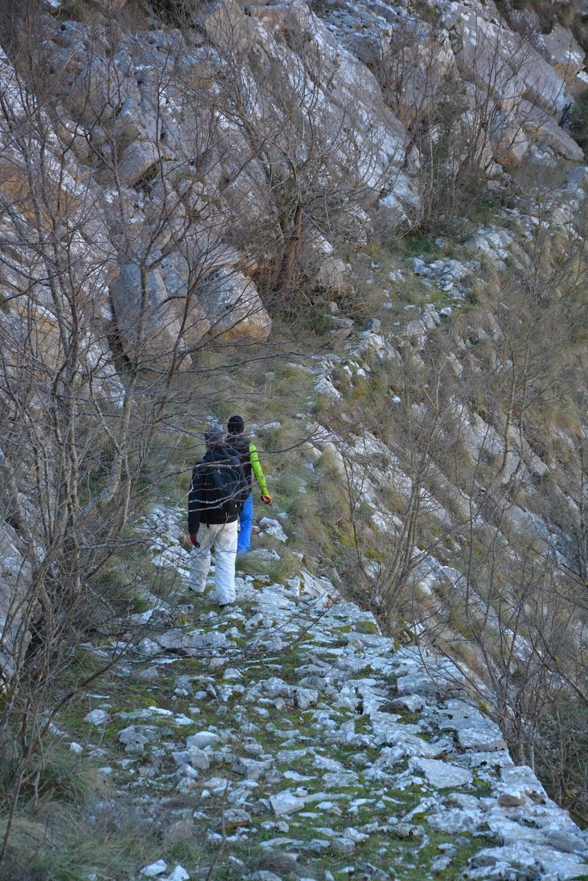 Εντοπισμός διαδρομής στην κοιλάδα του Αχελώου / Σκάλα Κορλίγκα - Σκαρπάρι - κρεμαστή Γέφυρα Αχελώου 