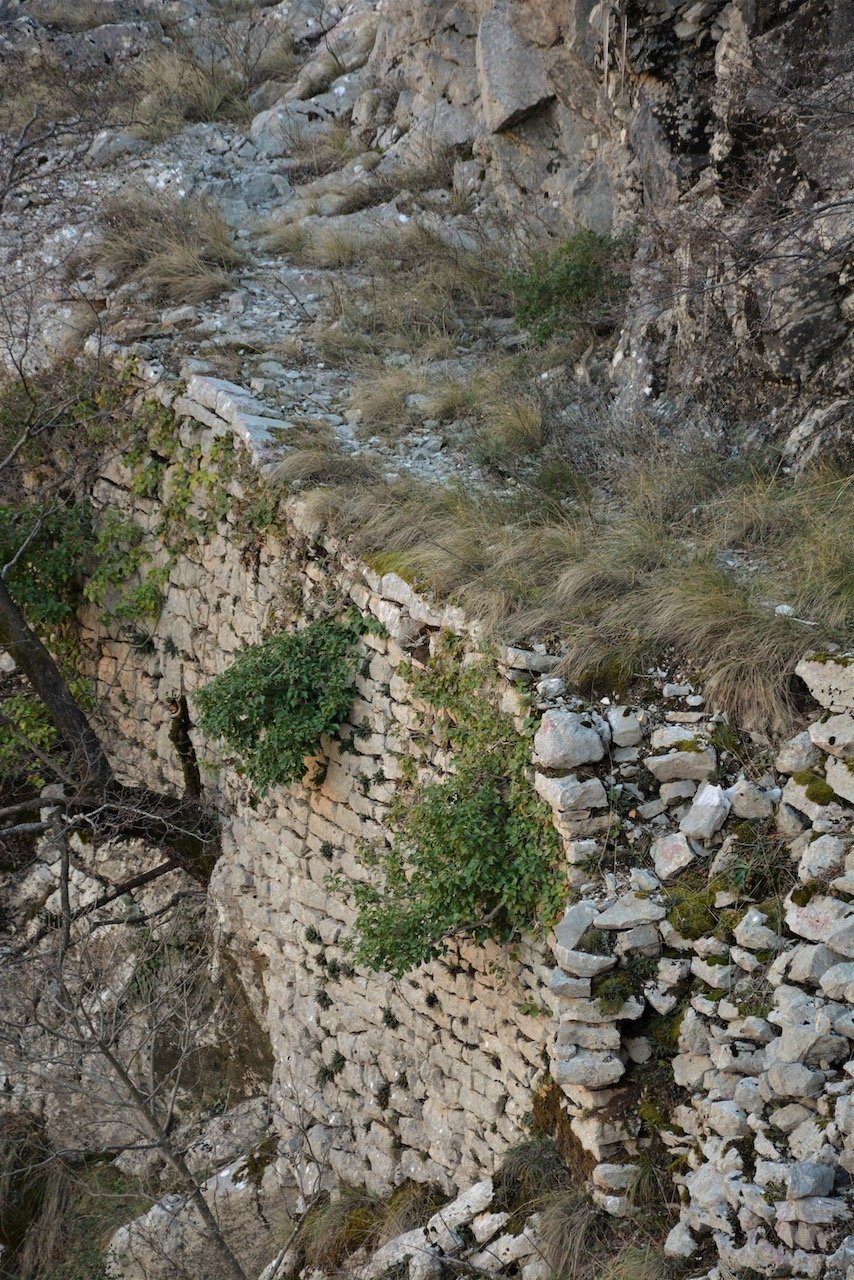 Εντοπισμός διαδρομής στην κοιλάδα του Αχελώου / Σκάλα Κορλίγκα - Σκαρπάρι - κρεμαστή Γέφυρα Αχελώου 
