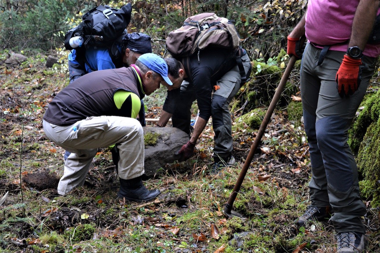 Evrytania, Domnista / 2 day volunteering program / path maintenance