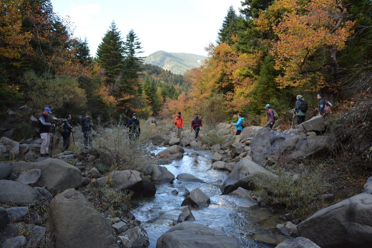 Evrytania, Domnista / 2 day volunteering program / path maintenance