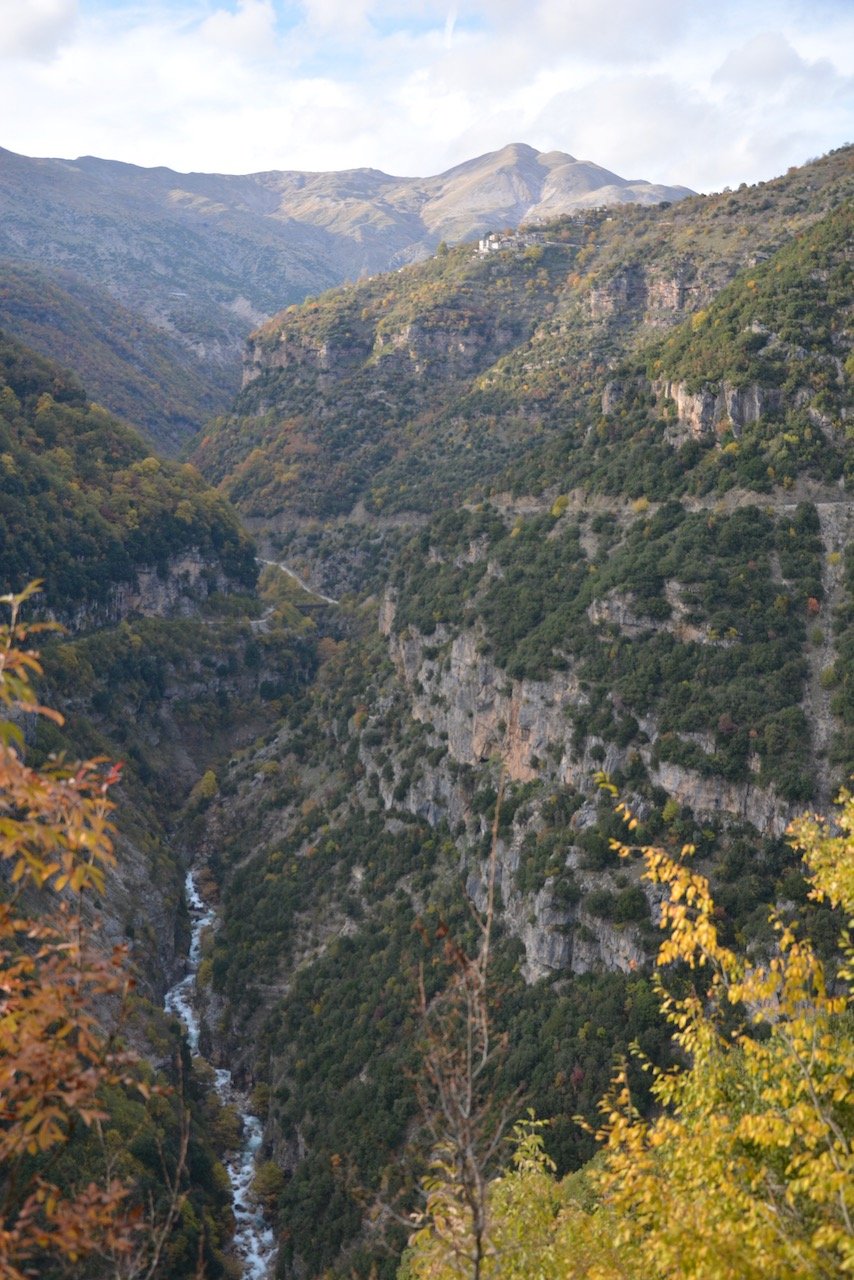 Paths stitching at Peristeri mt / Matsouki - Vyliza`s monastery - Kalarrytes - Valtoneri 