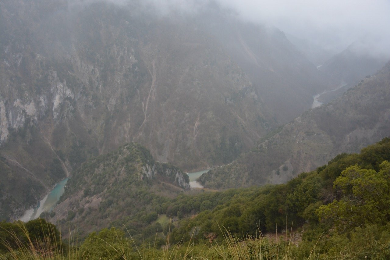 North Agrafa, Argithea / Locating the old path / Kali Komi to Korakonisi stone bridge 