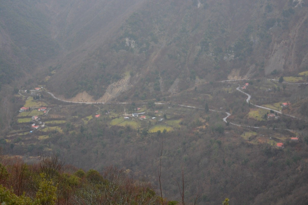 North Agrafa, Argithea / Locating the old path / Kali Komi to Korakonisi stone bridge 