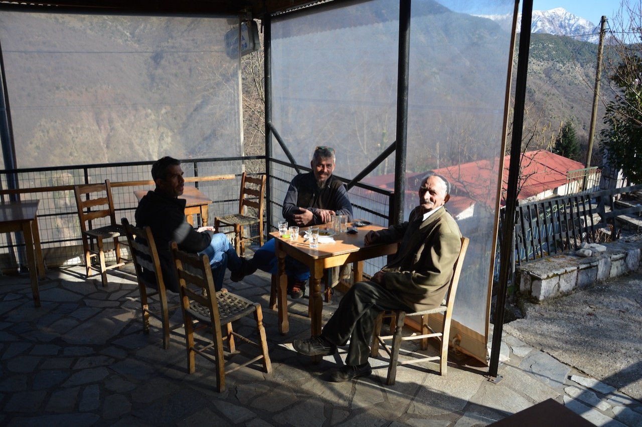 North Agrafa, Argithea / Locating the old path / Kali Komi to Korakonisi stone bridge 