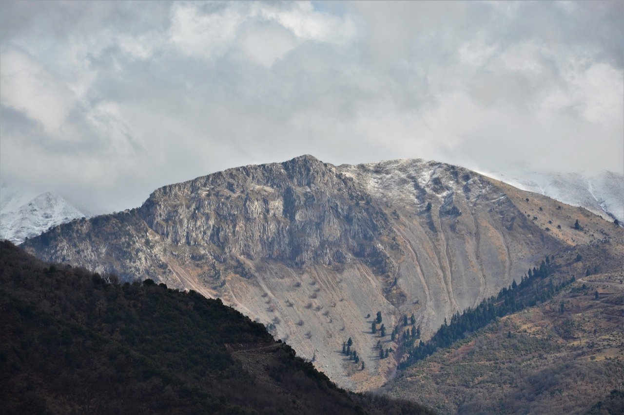 North Agrafa, Argithea / Locating the old path / Kali Komi to Korakonisi stone bridge 