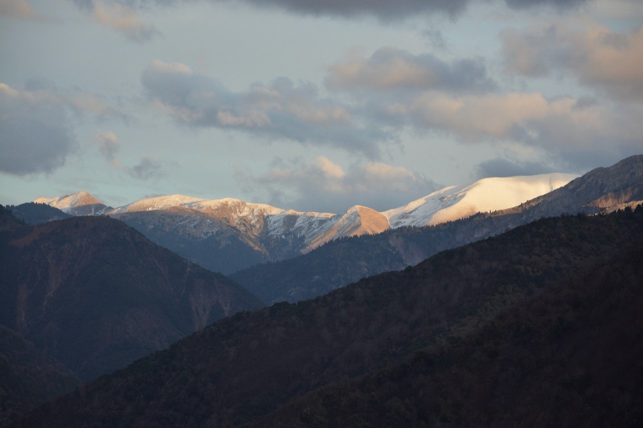 North Agrafa, Argithea / Locating the old path / Kali Komi to Korakonisi stone bridge 