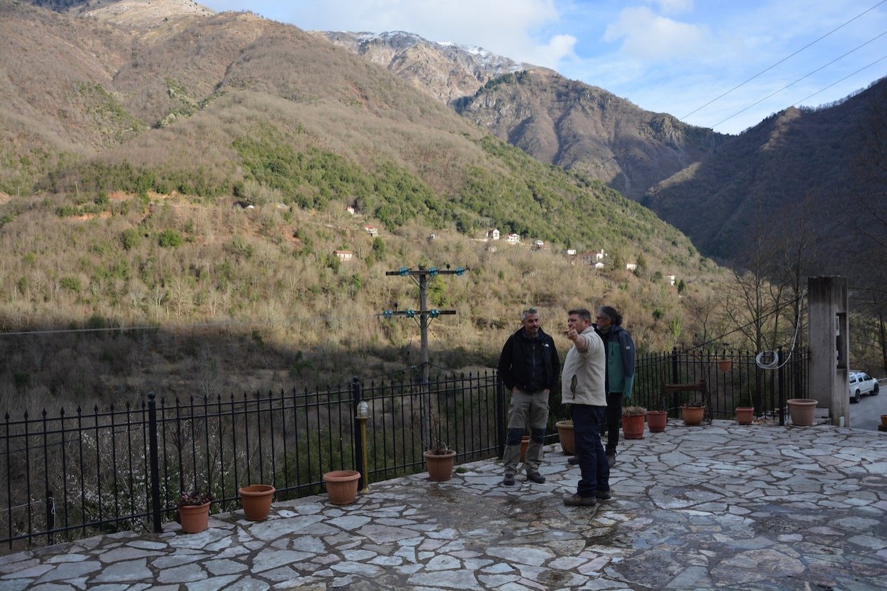 North Agrafa, Argithea / Locating the old path / Kali Komi to Korakonisi stone bridge 