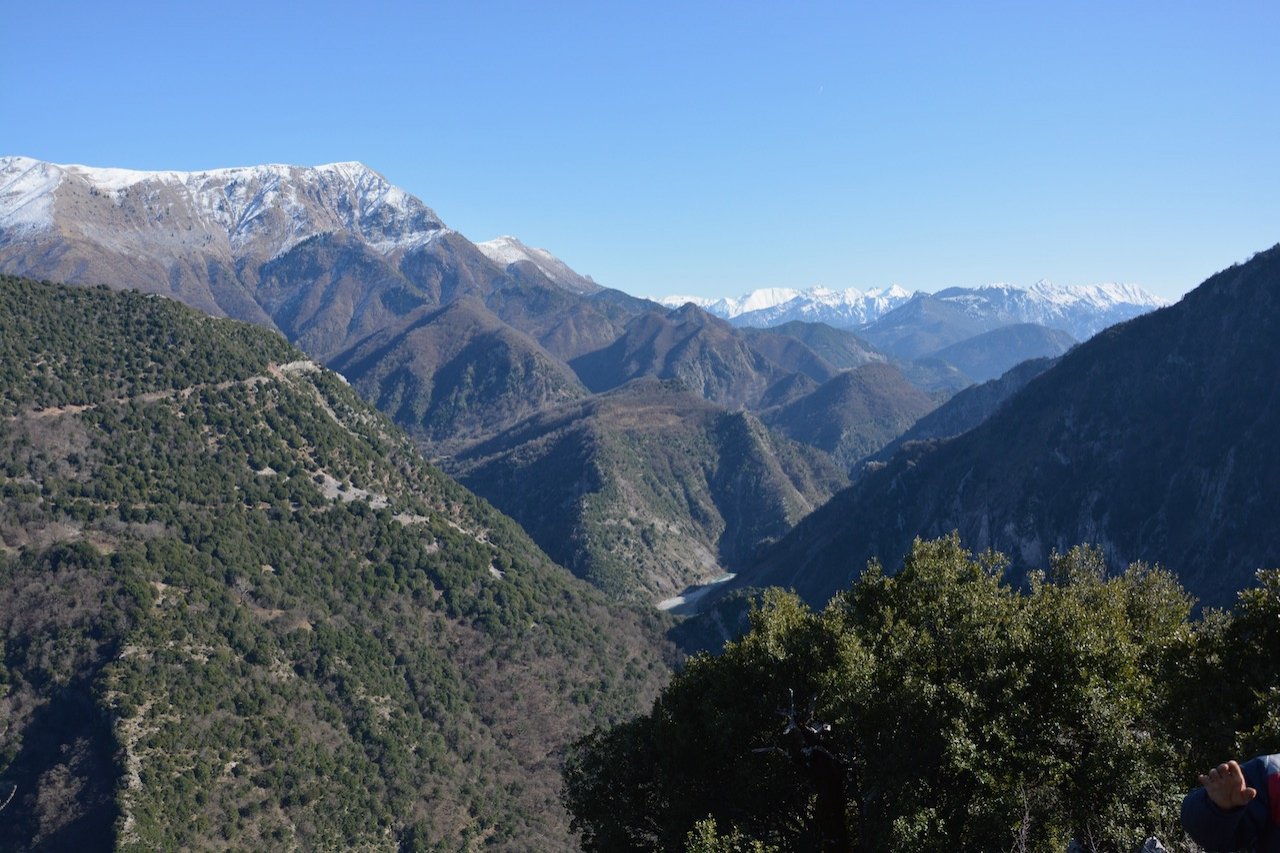 North Agrafa, Argithea / Locating the old path / Kali Komi to Korakonisi stone bridge 