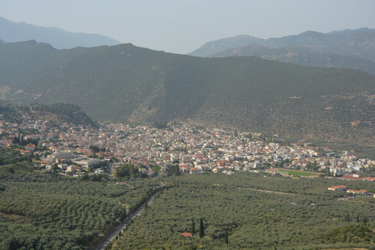 Pindus Trail scouting / paths from Amfissa to Ghiona