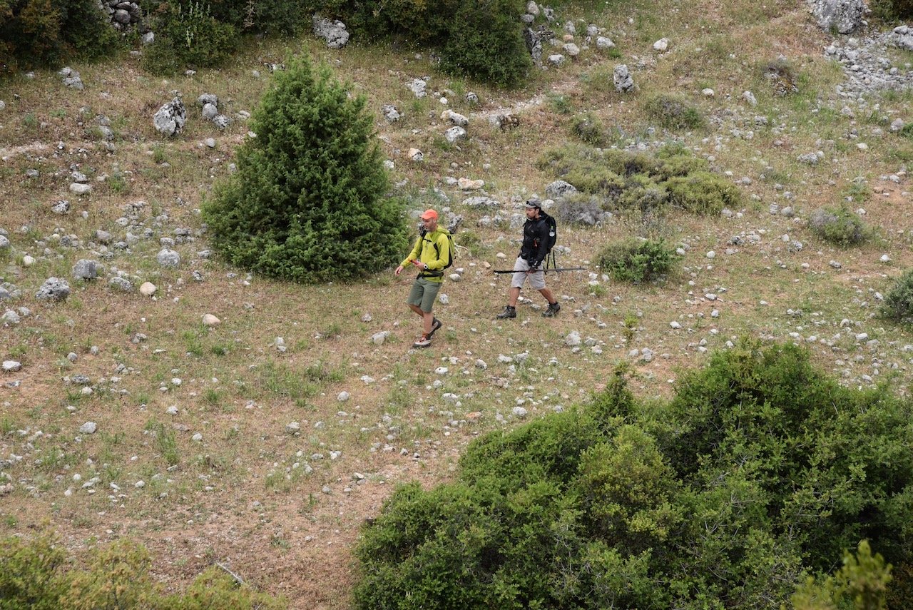 Pindus Trail scouting / paths from Amfissa to Ghiona