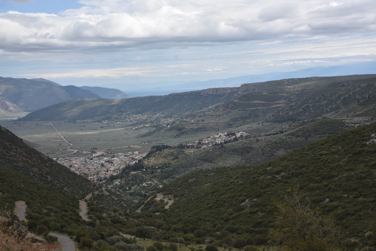 Pindus Trail scouting / paths from Amfissa to Ghiona