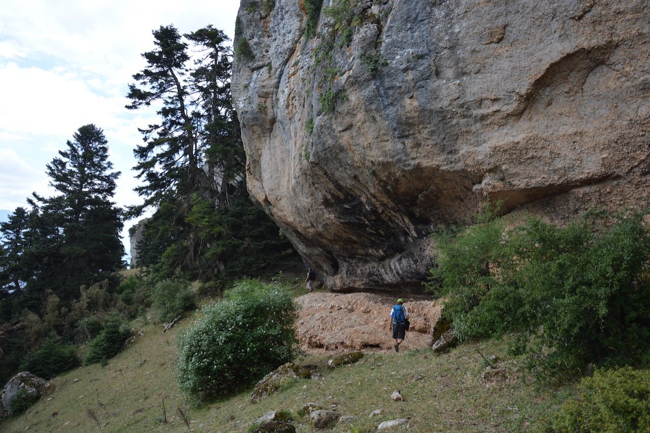 Pindus Trail scouting / paths from Amfissa to Ghiona