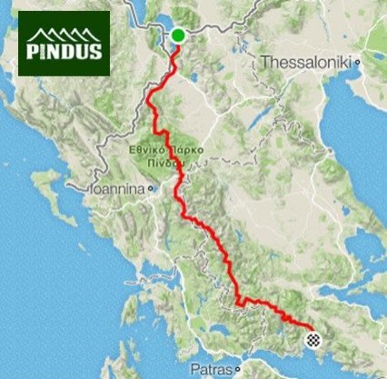 Upcoming project > Pindus Trail 600km