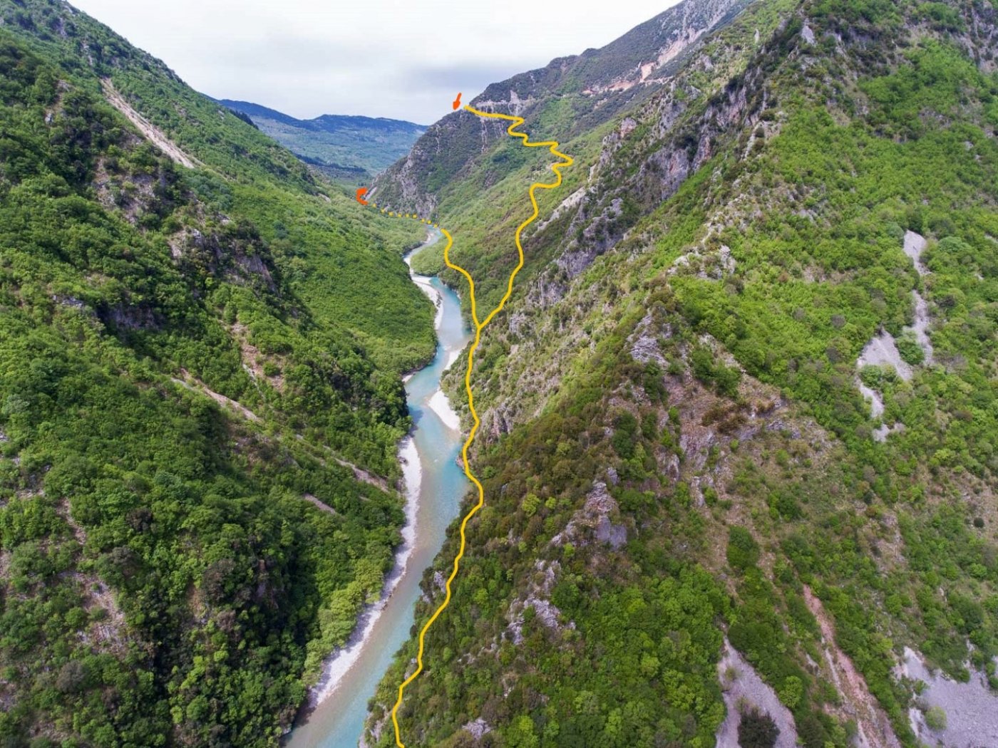 Εντοπισμός, σύνθεση & καταγραφή μονοπατιών για τη χάραξη ενιαίας διαδρομής διάσχισης στα όρια του Δήμου Αργιθέας