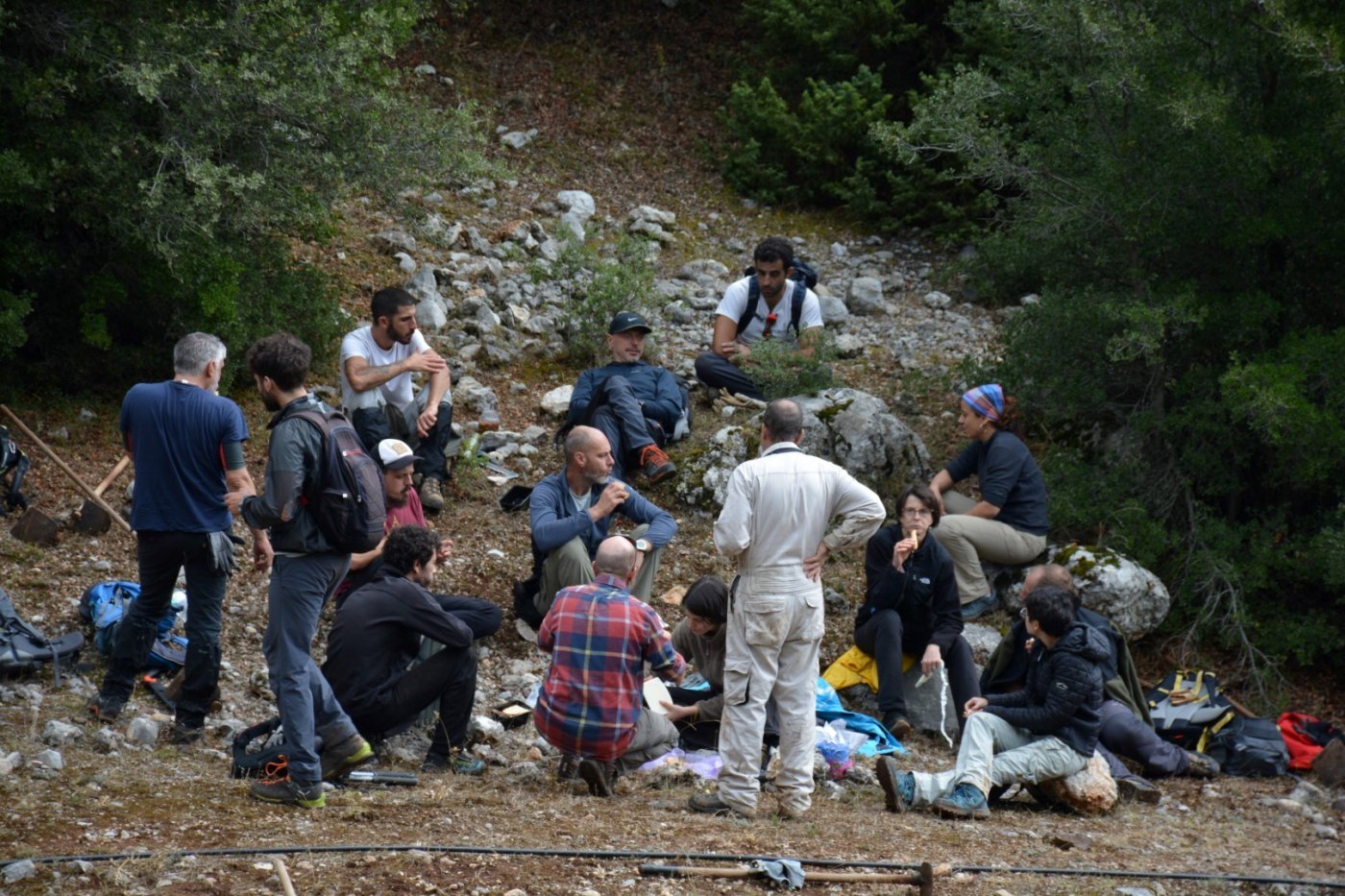 Γκιώνα / Έναρξη εθελοντικών δράσεων στη σύνθεση του μονοπατιού, Άμφισσα - Λιανοκλάδι - Δ.Χ. Καψίτσας - Προσήλιο. 