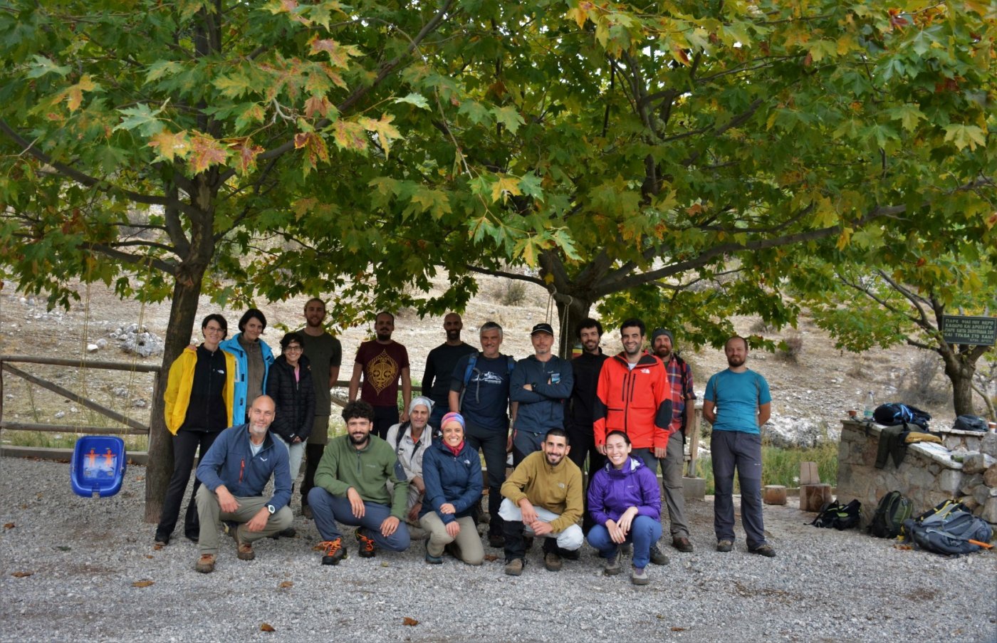 Giona mt / Start of a 2 months volunteering camp / Opening & digging the Pindus trail stitching paths