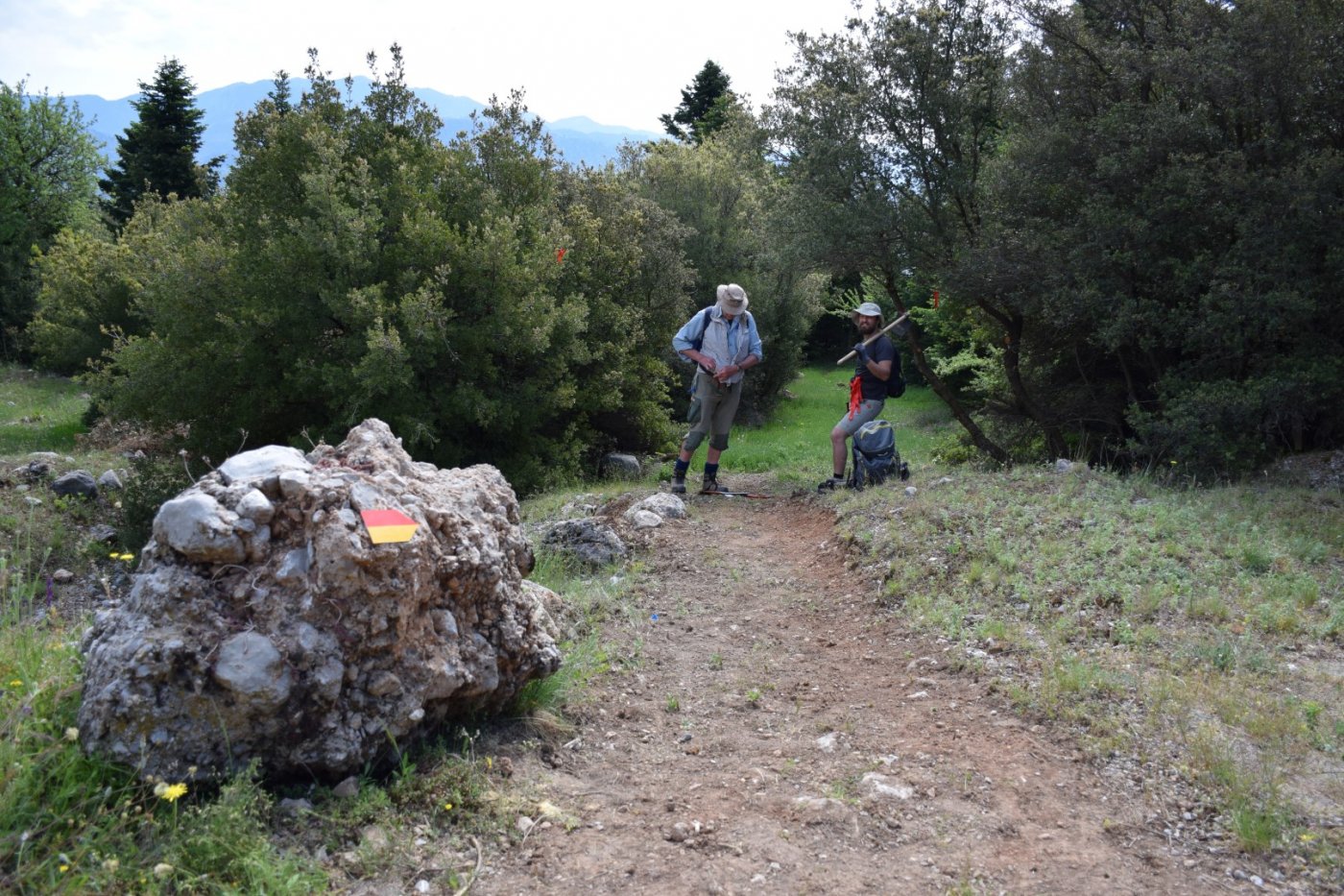 20ήμερο Camp εθελοντισμού στη Βίνιανη Φωκίδας / Pindus Trail - εργασίες σε εξέλιξη