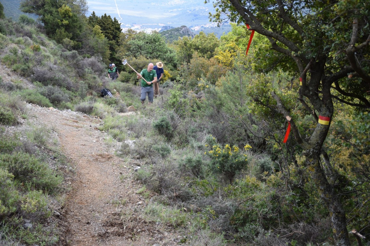 20ήμερο Camp εθελοντισμού στη Βίνιανη Φωκίδας / Pindus Trail - εργασίες σε εξέλιξη