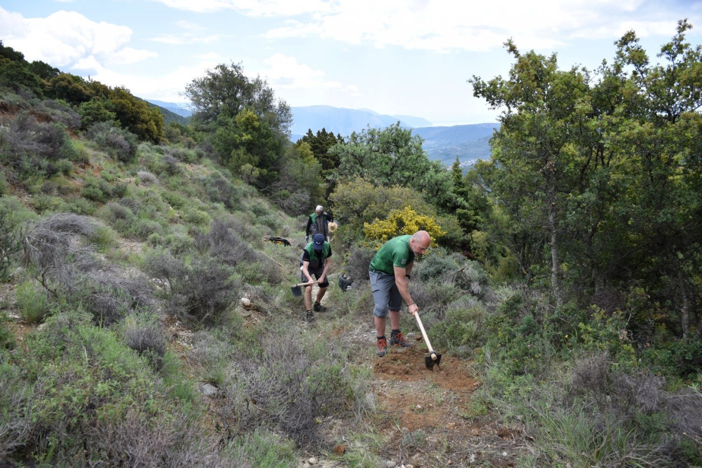 20day Volunteering camp at Viniani (Amfissa) / Pindus Trail - works in progress