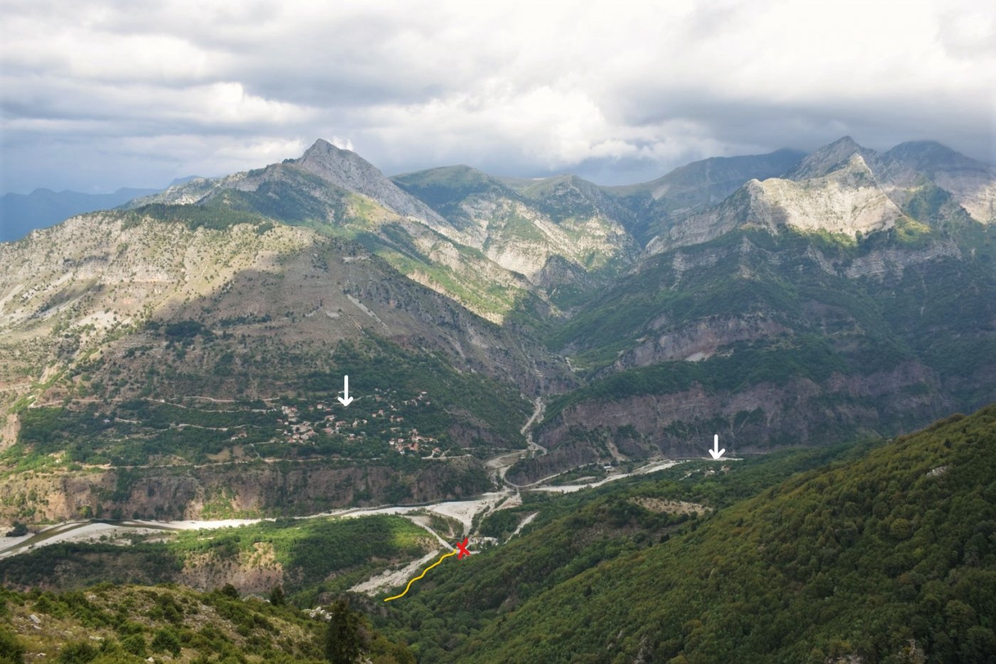 Pindus Trail - New entry > 18km from Chatzi to Tzoumerka mt / Acheloos - Stavros hut - Theodoriana - Afti pass