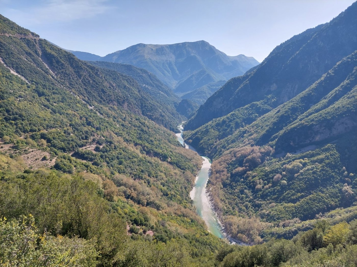 Pindus Trail - New entry > 4,5km Myrofillo to Acheloos (Milogozi)