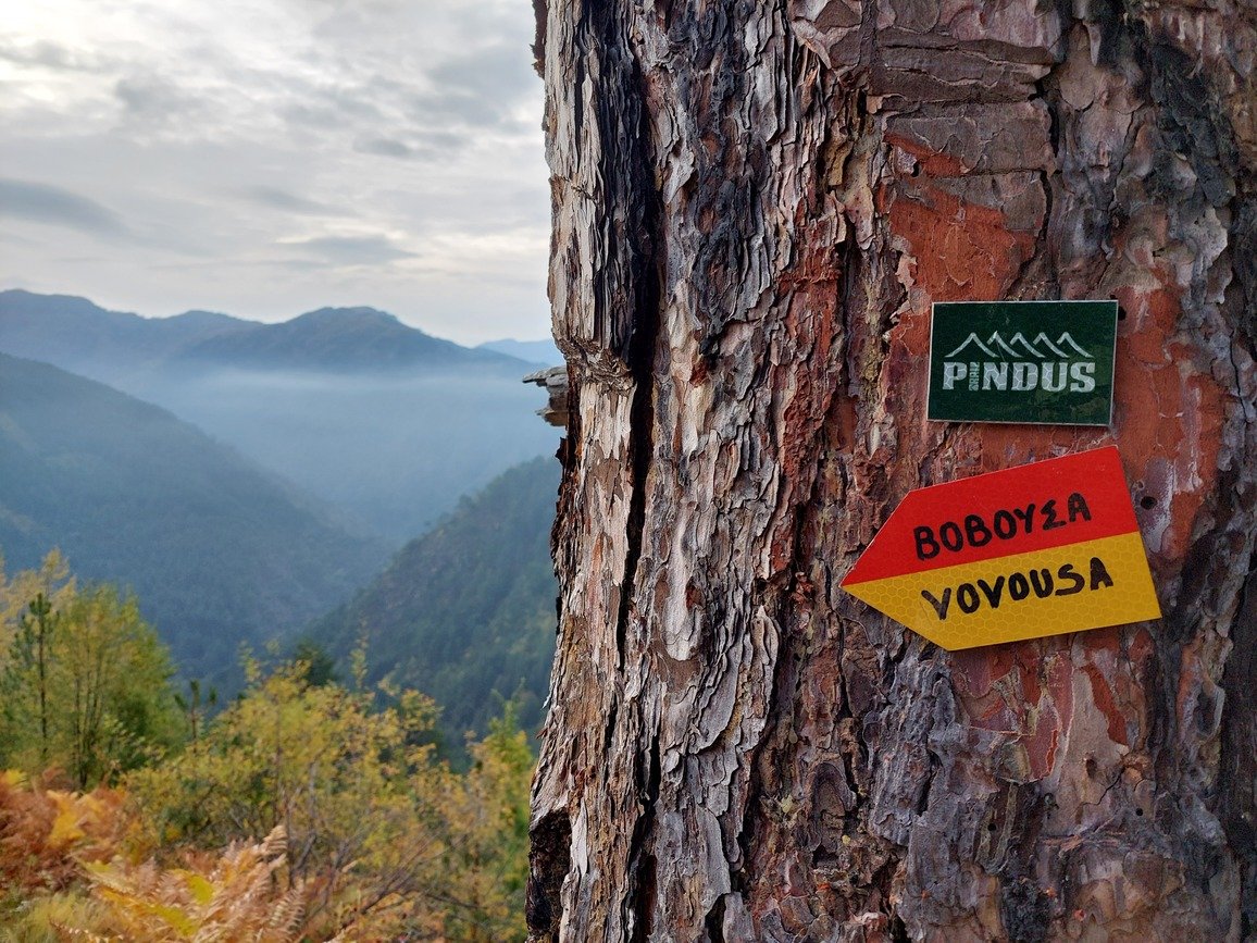 Συντήρηση σκέλους διάσχισης της Β. Πίνδου / Κτφ Μαυροβουνίου - Βάλια Κάλντα - Βοβούσα - Δίστρατο - Σαμαρίνα > 54χλμ