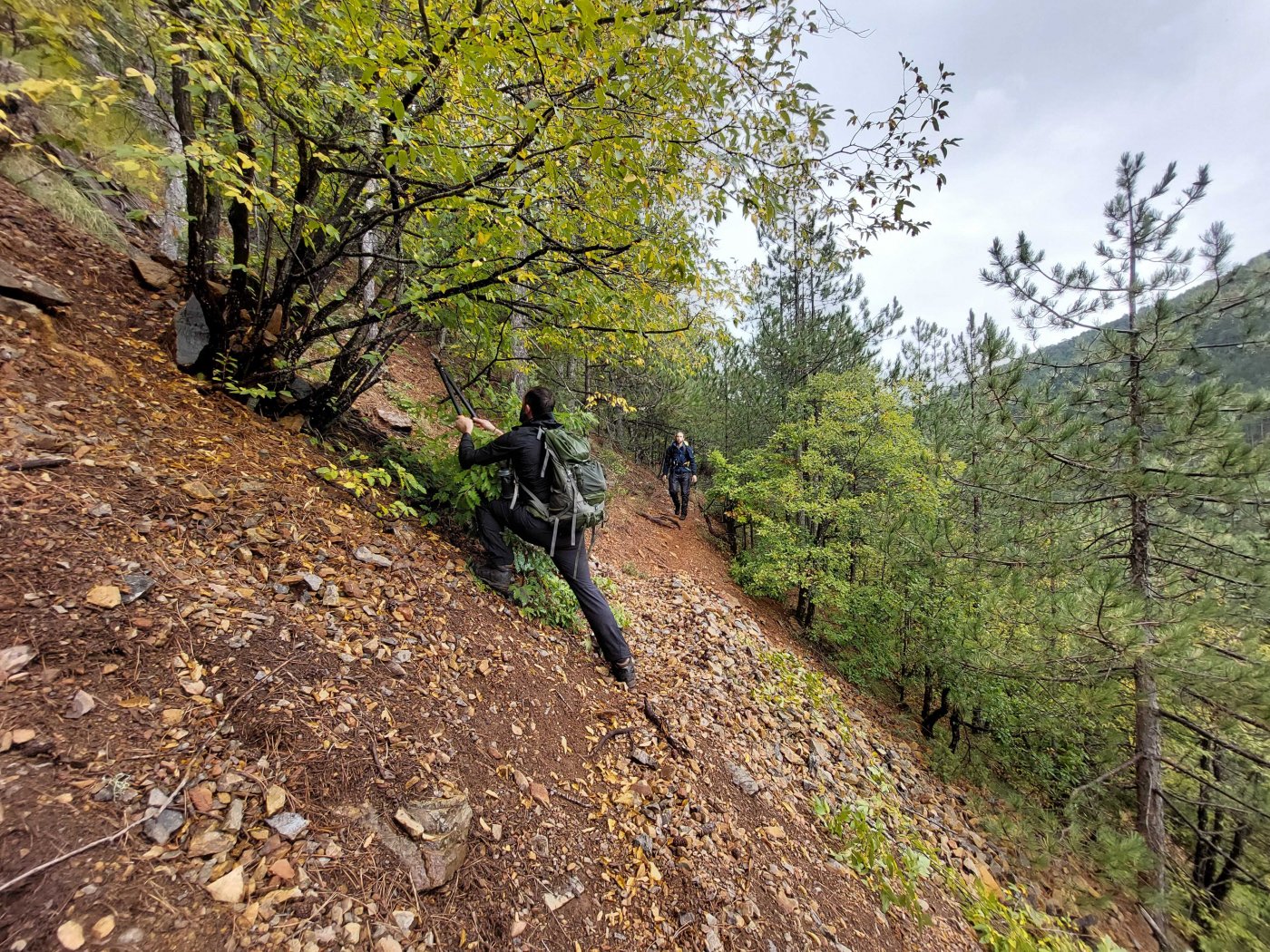 Maintenance on Pindus trail segments / North Pindus