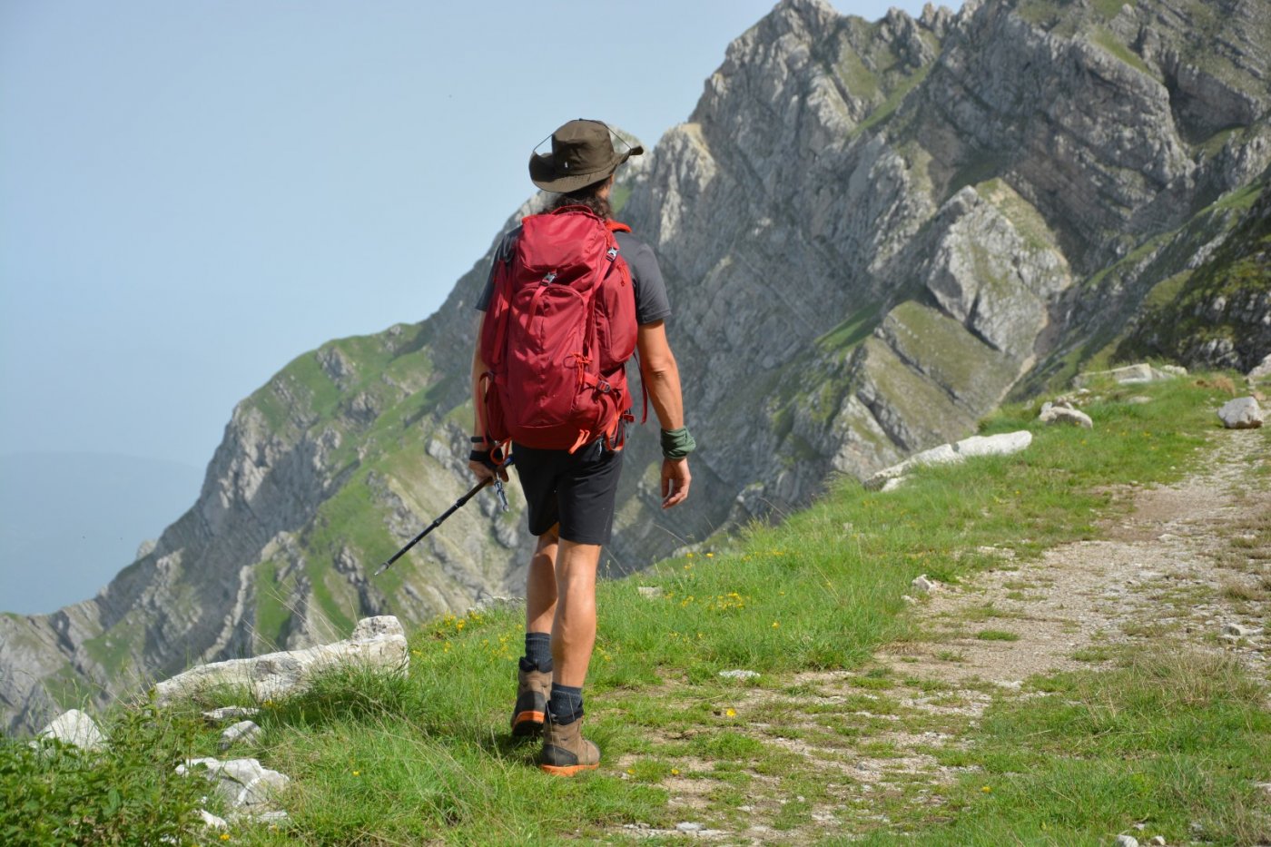 Mountain trekking, a meditative experience!