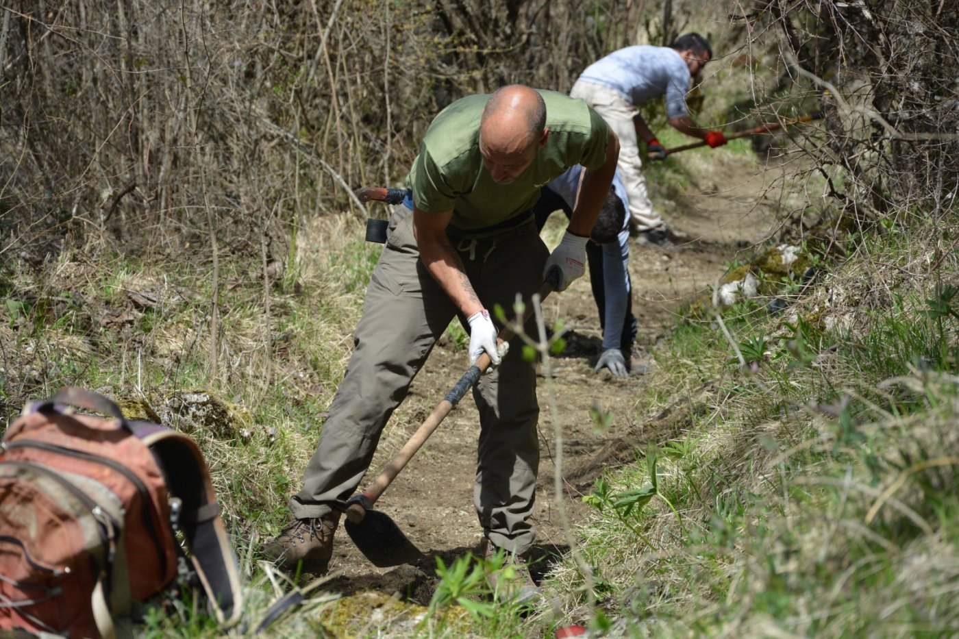 Volunteering on the trails of Pindos.